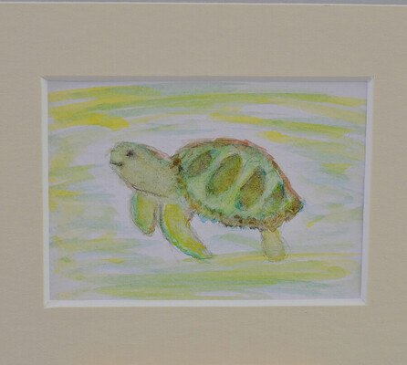 7943998-Turtle-Abstract-Watercolour-Painting-4-x6-Wall-Art-1-0