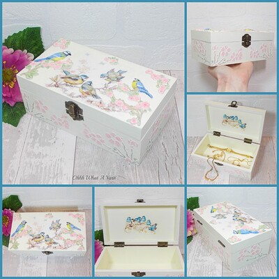 blue tit box collage maries