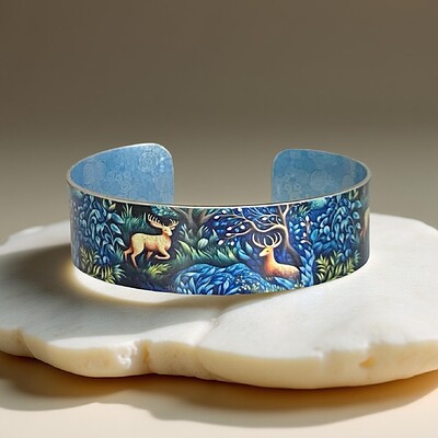 B824 Deer bracelet bangle