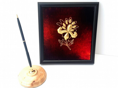 7208286-REDUCED-Goldwork-Picture-Hand-Embroidery-Goldwork-Embroidery-on-Velvet--0