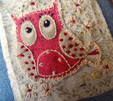 owl textile