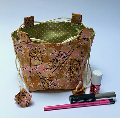 7634283-Gilded-Peach-Tiny-Blossoms-Japanese-Rice-Bag-Gift-Bag-Make-up-Bag-Reversible-2