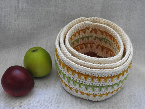Crochet  baskets