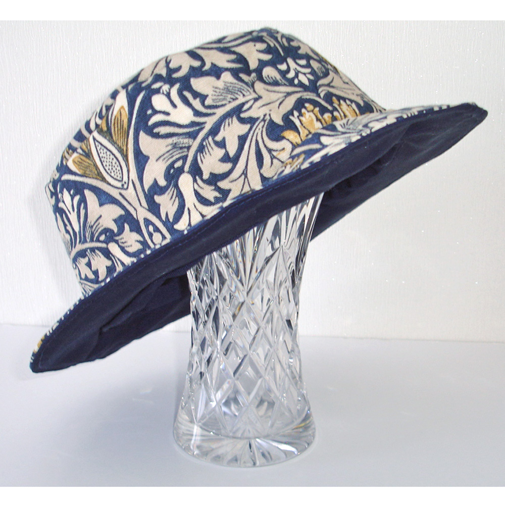 HatBucketWilliamMorrisSnakesheadIndigoHemp+NavyBlueReverse-3