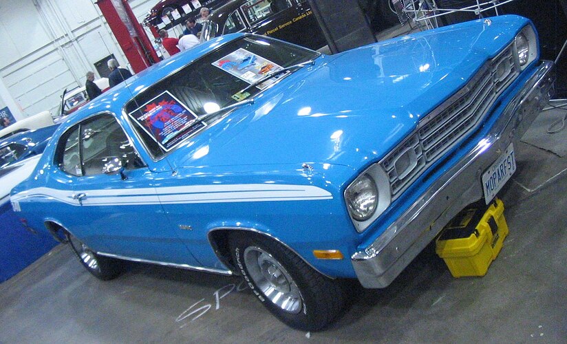 Plymouth_Duster_(Toronto_Spring_'12_Classic_Car_Auction)