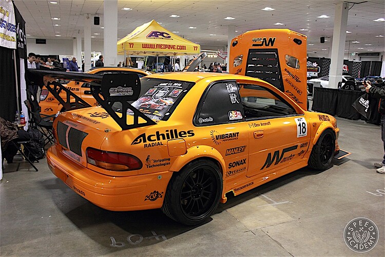 VN Auto's Time Attack Subaru GC as seen at Motorama 2016