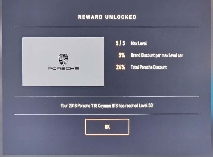 Poll: Do you like the new car XP/level progression upgrade system 