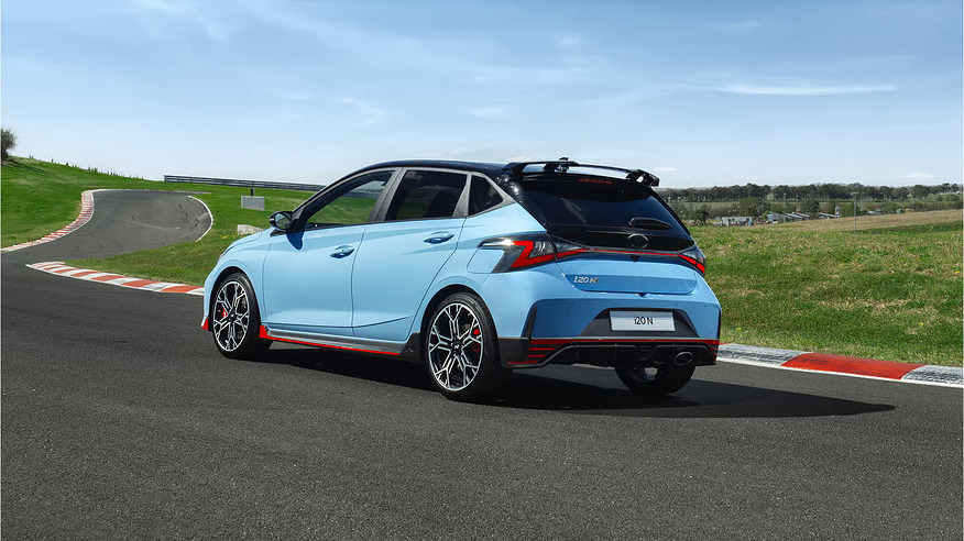 2025 Hyundai i20 N rear