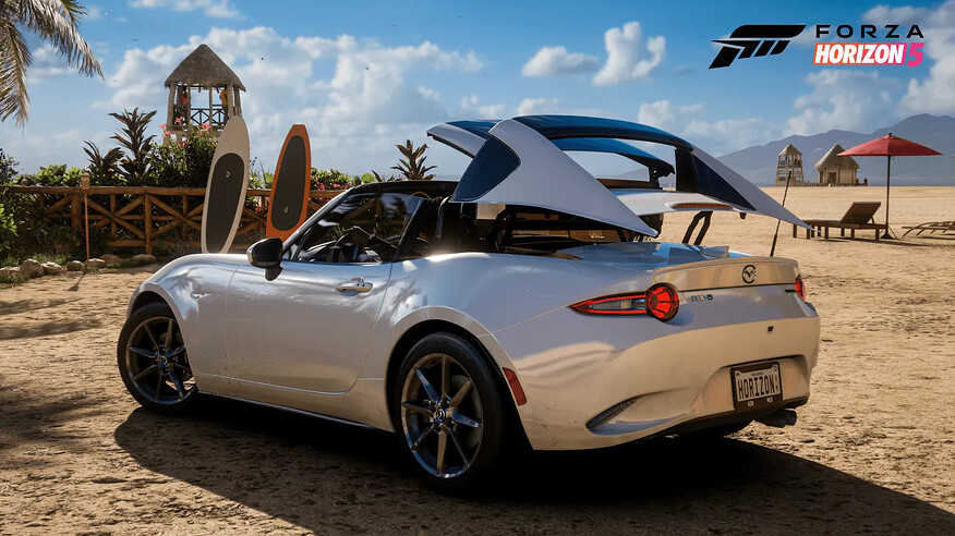 MX-5 retracting roof