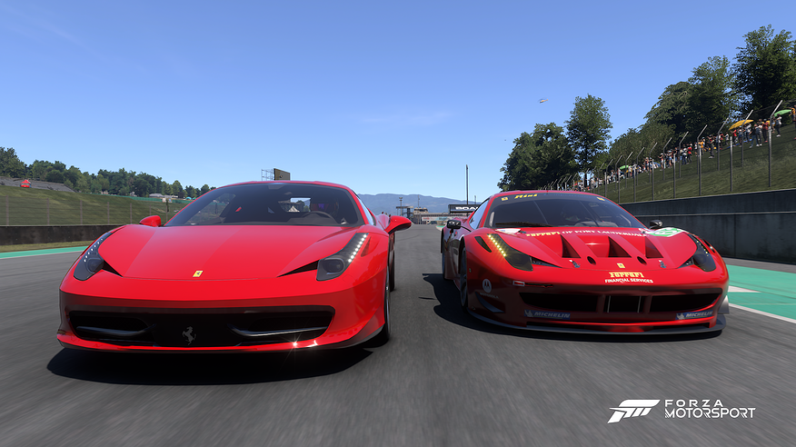 Ferrari 458 at the mugello
