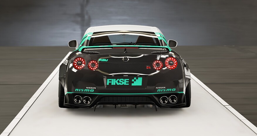 nissan rear