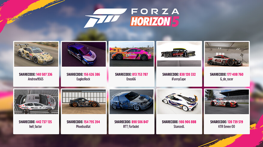FH5 Liverycomp Week173