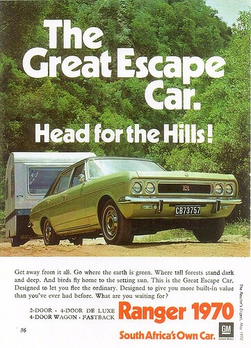1970 Ranger (South Africa) | The GMSA (General Motors South … | Flickr