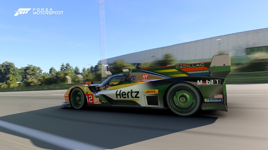 Cadillac V-series.R #12 Hertz Team JOTA at the FIA WEC 24h of Le Mans.