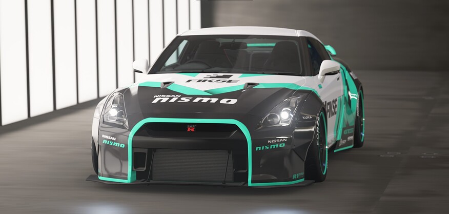 nissan front