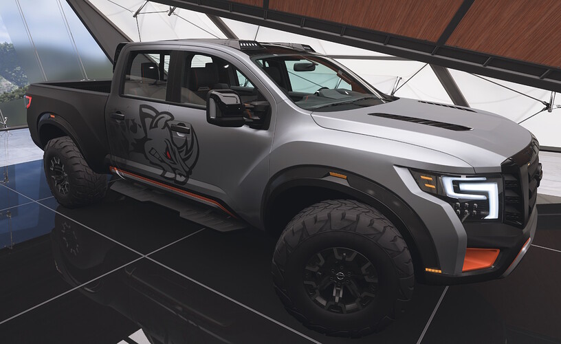 2016 Nissan Titan Warrior Concept a