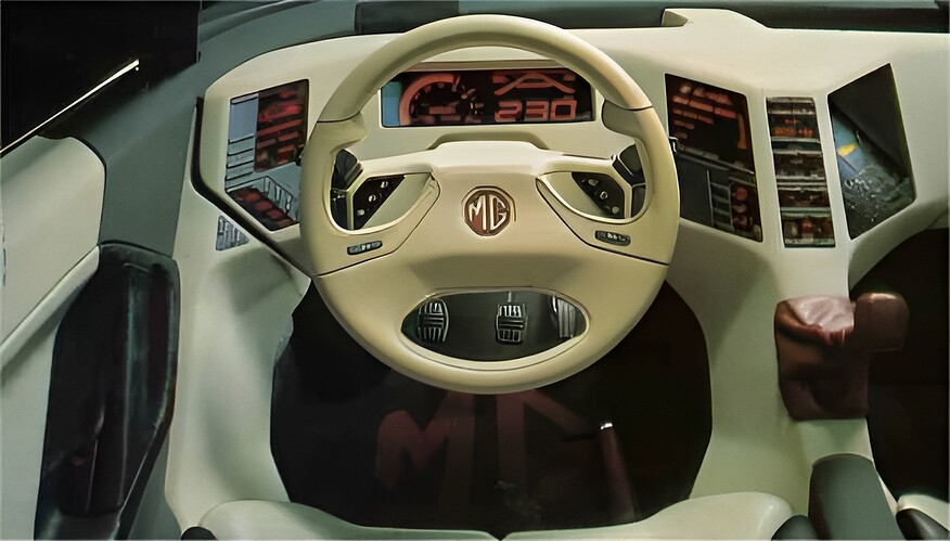 MG EX-E – 1985 concept supercar designed to kickstart its maker