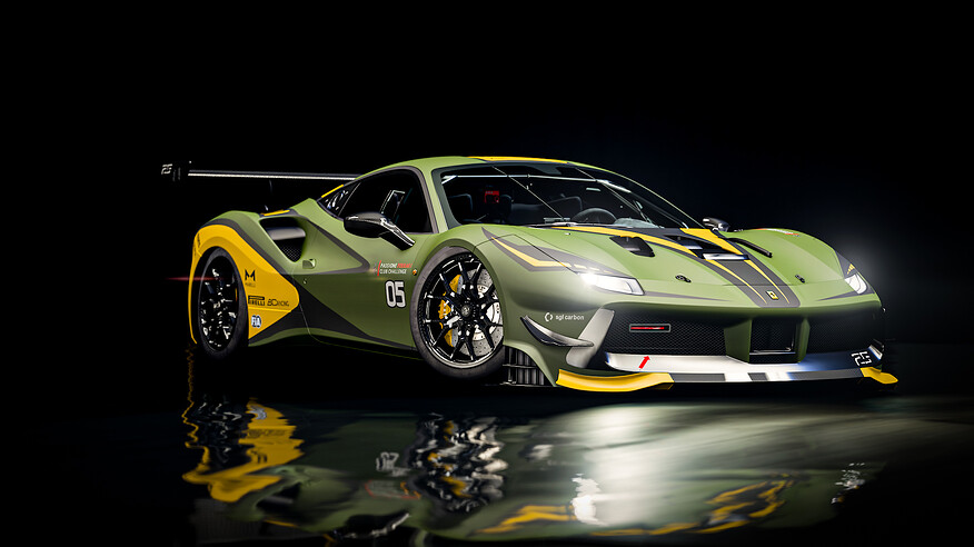 Ferrari #25 Corse Cliente 488 Challenge 2