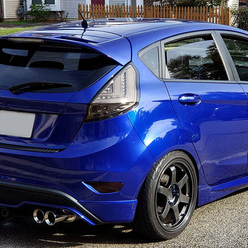 SPEC-D Tuning Direct Fit 2014-2019 Ford Fiesta ST LED Tail Lights - 3  colors Available !