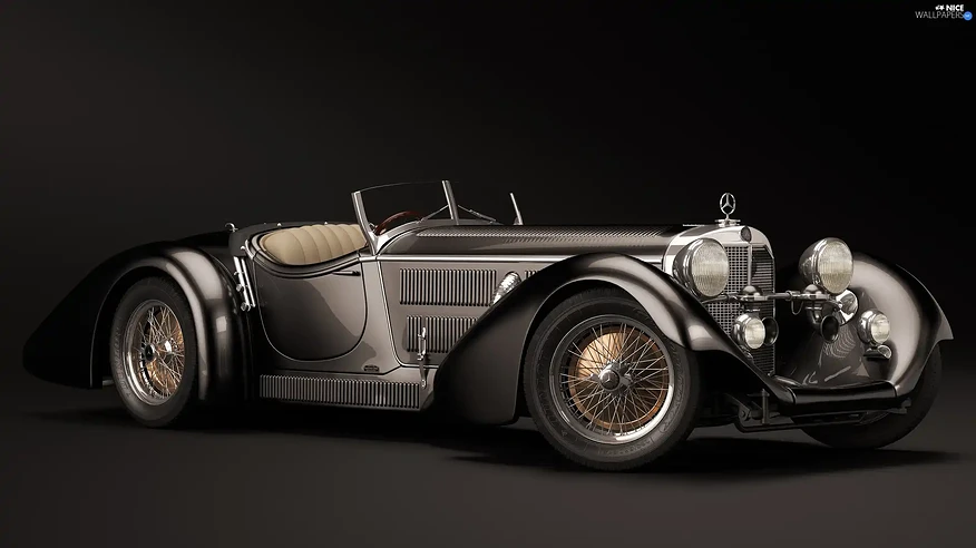 benz-roadster-mercedes-1930-ss-antique