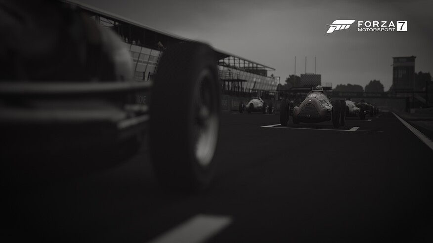 Grid of Classics at Monza