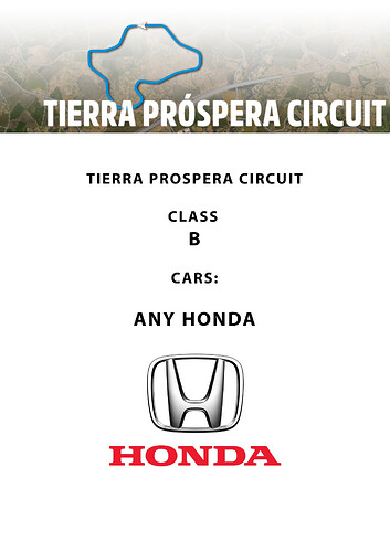 TIERRA PROSPERA CLASS B HONDA