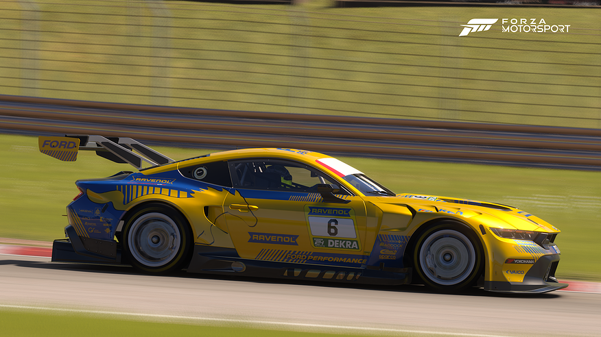 2025 Ford Mustang #6 HRT Ravenol GT3 (5)