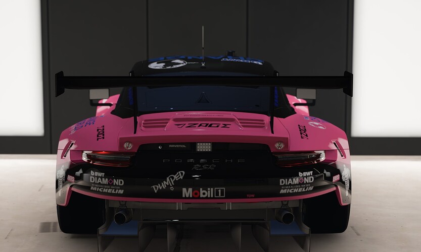 PORSCHE REAR