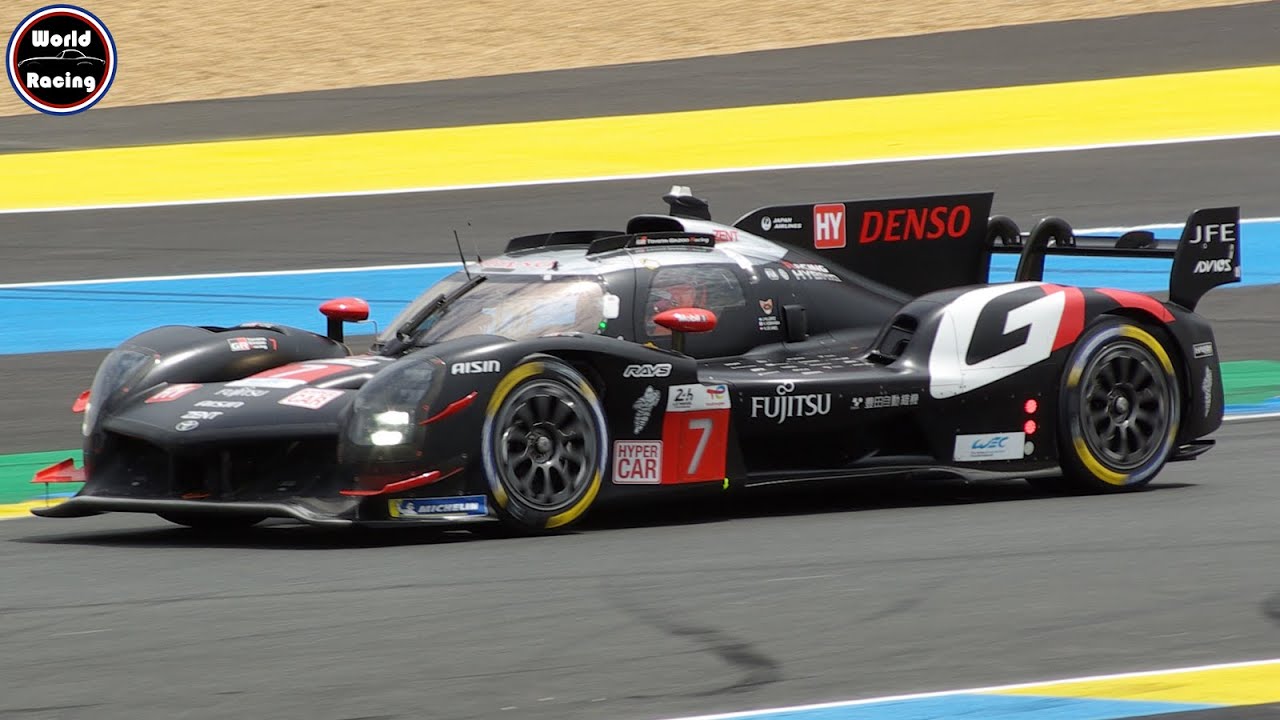 Toyota GR010 Evo2 LMH PURE V6 Twin - Turbo SOUND! 24H Le Mans 2024