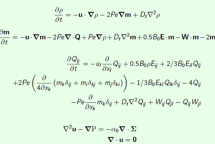 equations