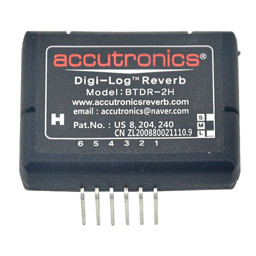 Module-de-r-verb-ration-Accutronics-digi-log-BTDR-2H-Medium-pour-p-dale-de-r