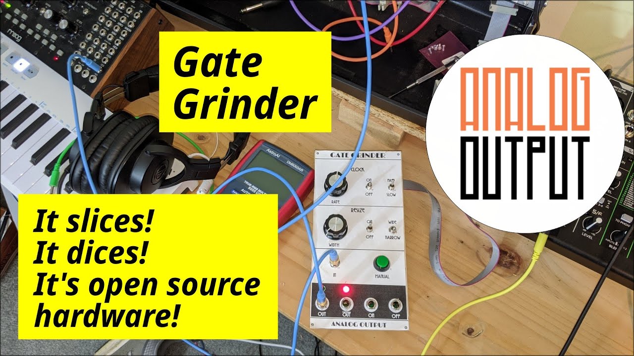 Gate Grinder: A gate/trigger/clock synthesizer utility module