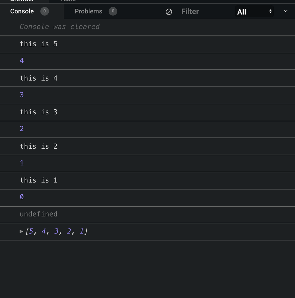 Basic "for" loop; prints undefined - The freeCodeCamp Forum