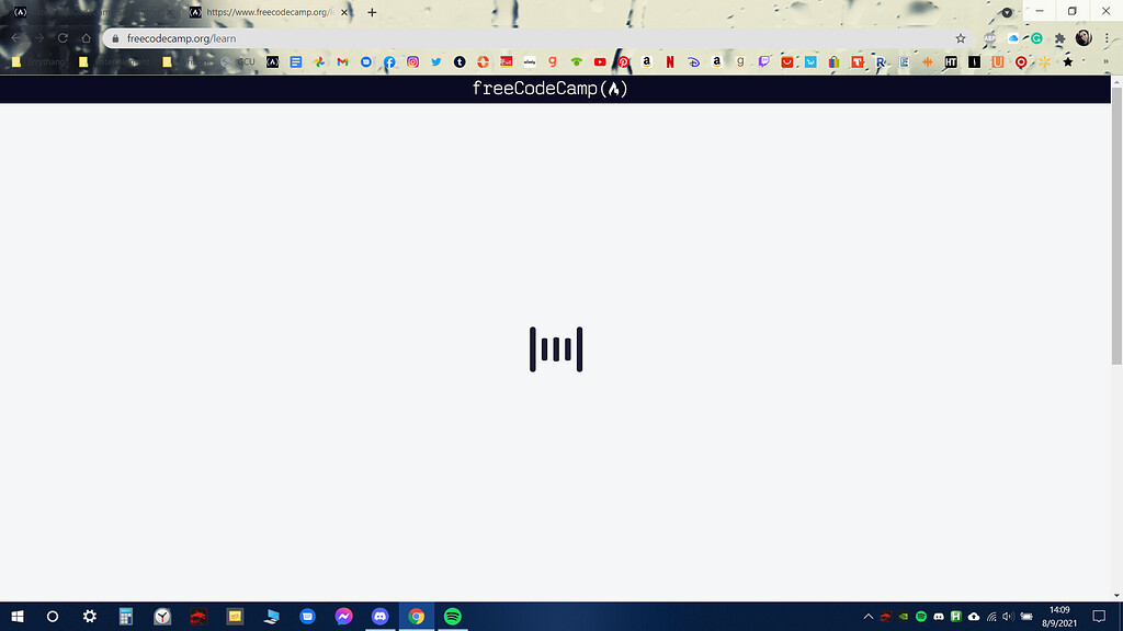 Page not loading - freeCodeCamp Support - The freeCodeCamp Forum