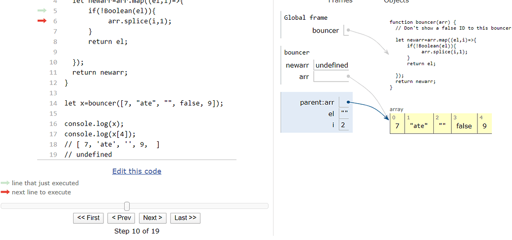 Why returning undefined in array as output? - JavaScript - The ...