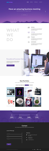 Amazing-landing-page