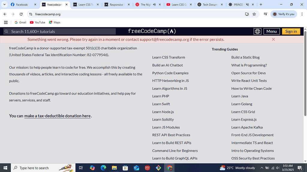 Somethings really wrong - freeCodeCamp Support - The freeCodeCamp Forum