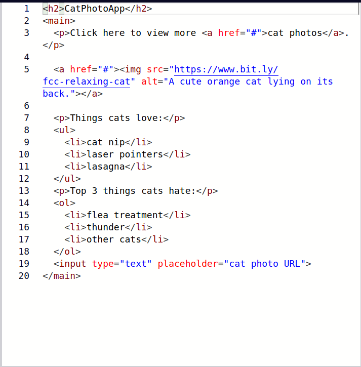 "The existing input element should be nested within a form element ...