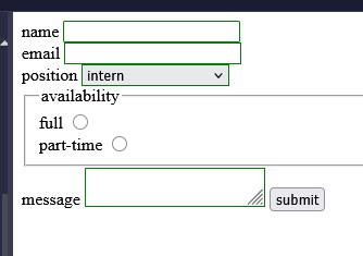 Build a Job Application Form - Build a Job Application Form - HTML-CSS ...