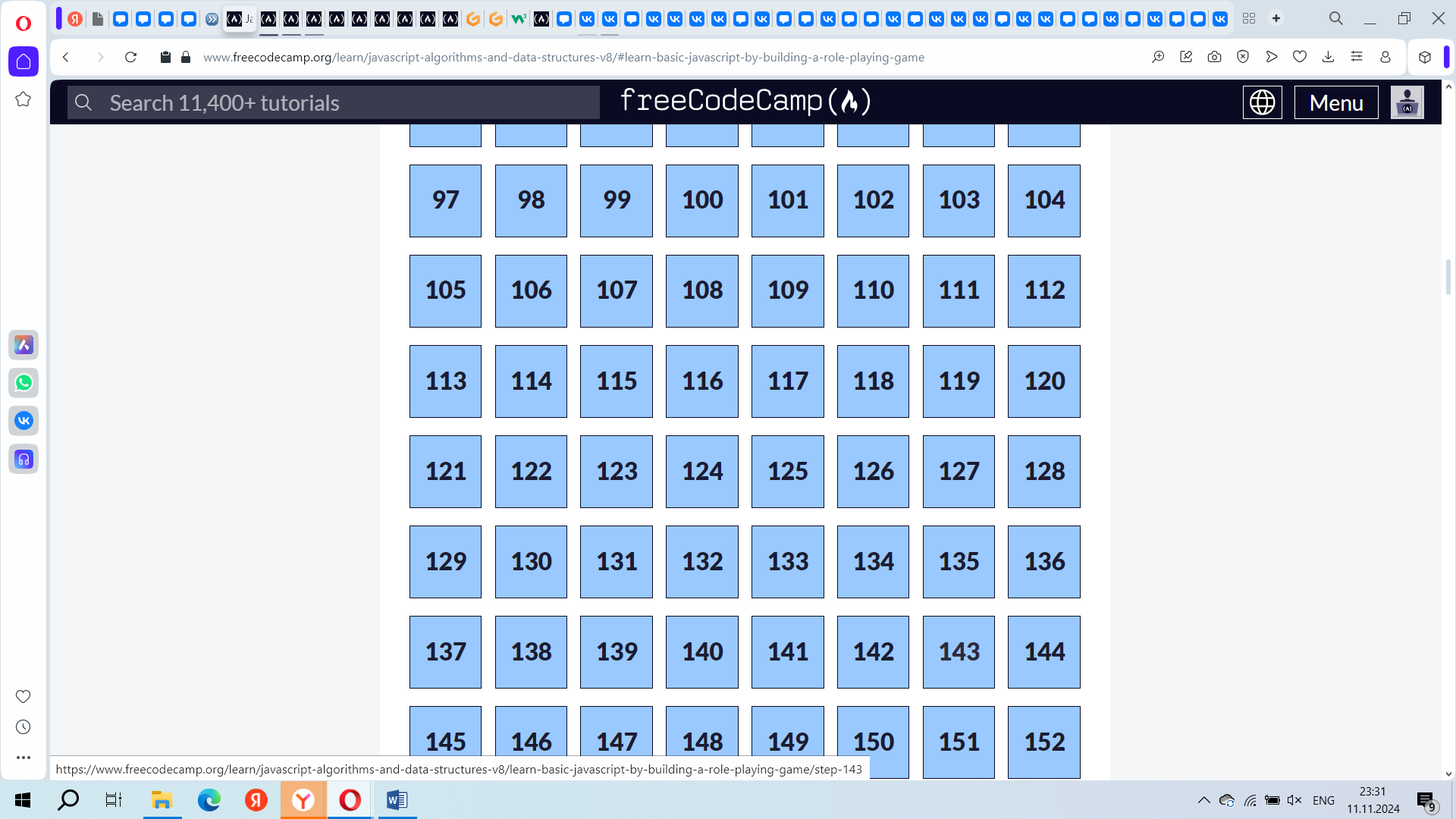 Learn Basic JavaScript by Building a Role Playing Game - Step 165 ...