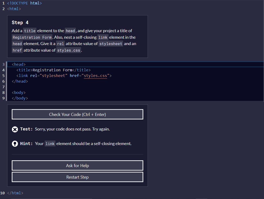 What seems to be the problem? - HTML-CSS - The freeCodeCamp Forum