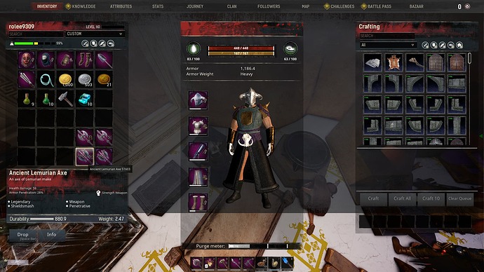 AP thrall - master fitting