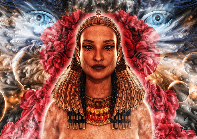 Gaia and the Roses