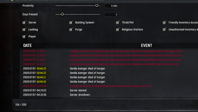 vanilla died