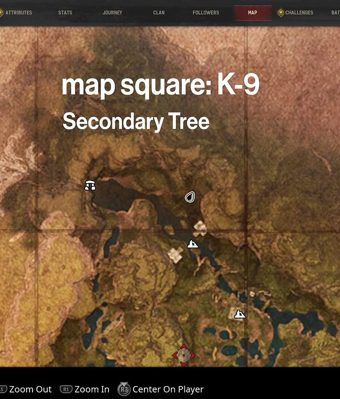 secondary tree