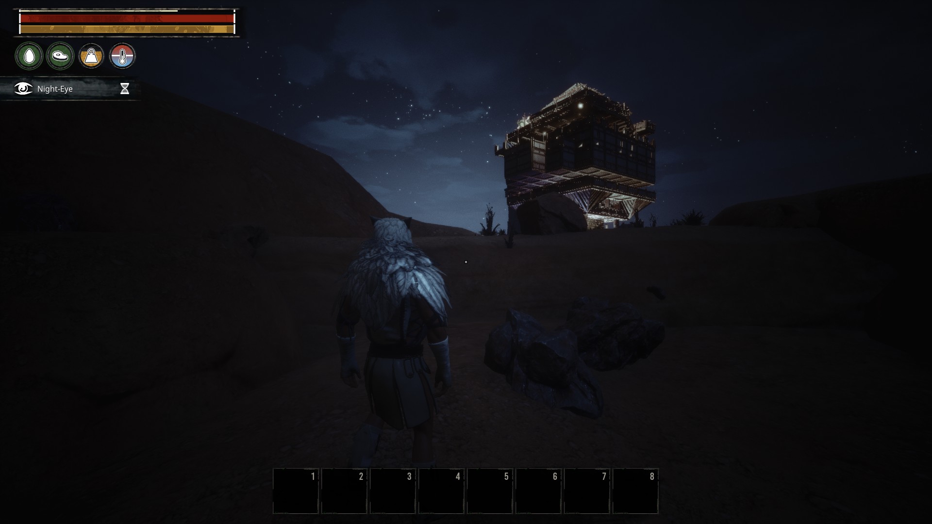 Bug NightEye Potion not working in 1st person view Public Beta