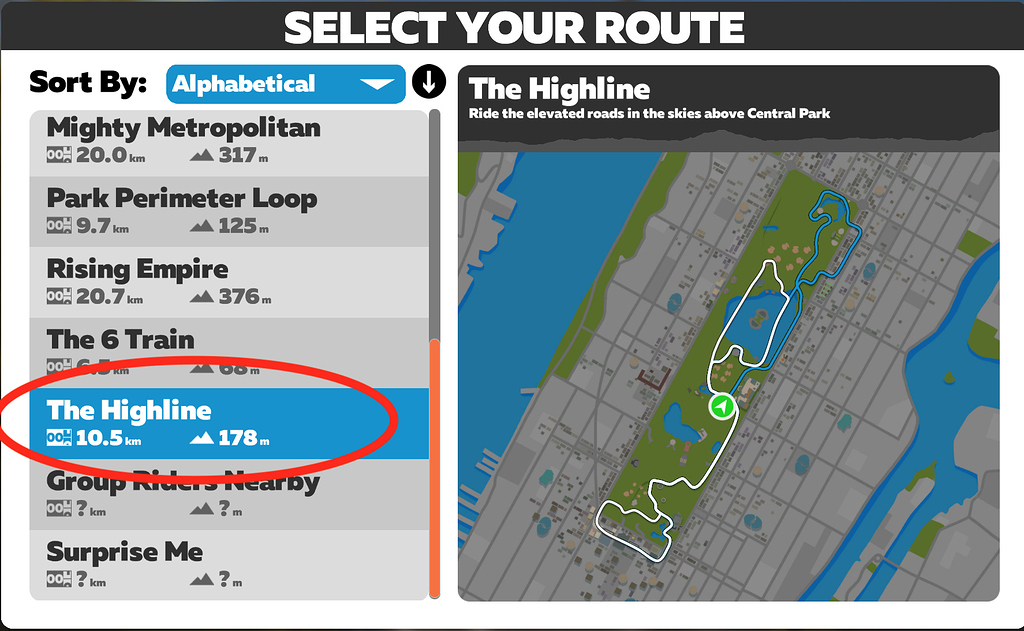 The Highline Route NOT awarding a badge Known Issues Zwift Forums