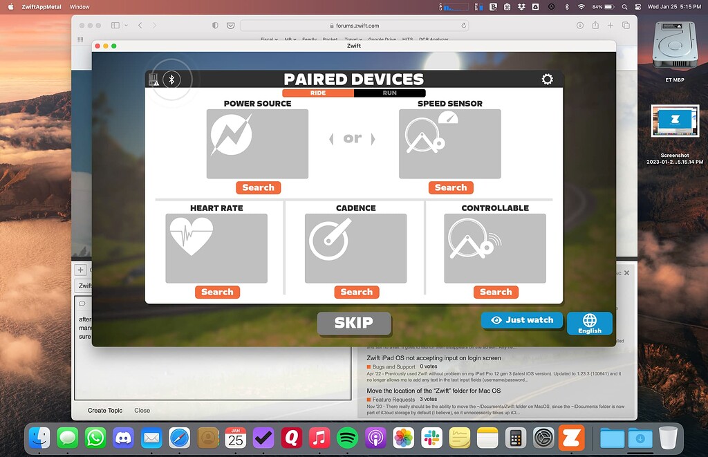 Zwift Mac OS no longer maximizes screen Bugs and Support Zwift Forums
