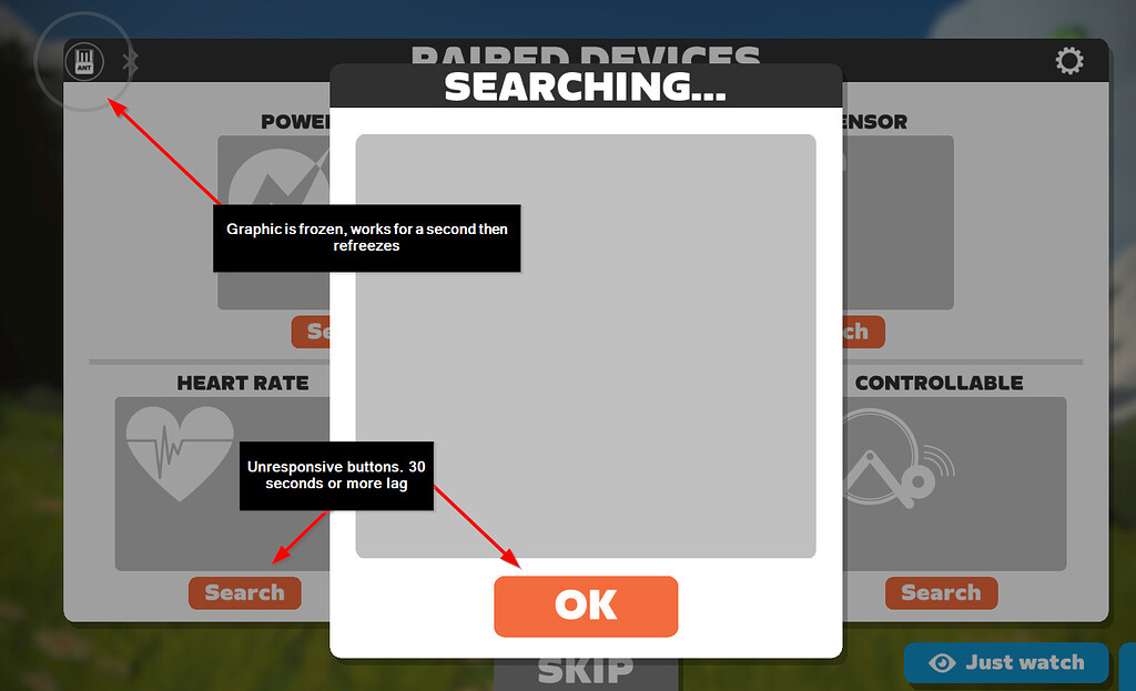 "Paired Devices" screen freezing. Windows 10 Pro Bugs and Support