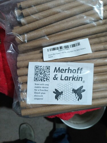 Mason Bee Nesting Tubes